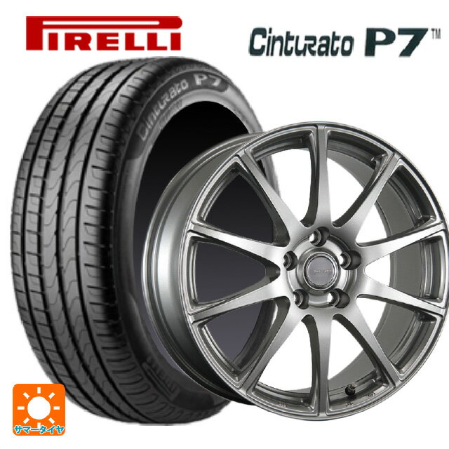 215/60R16 99V ピレリ チンチュラートP7 正規品 ブリヂストン エコフォルム SE23 GS 16-6.5J 国産車用 サマータイヤホイール4本セット