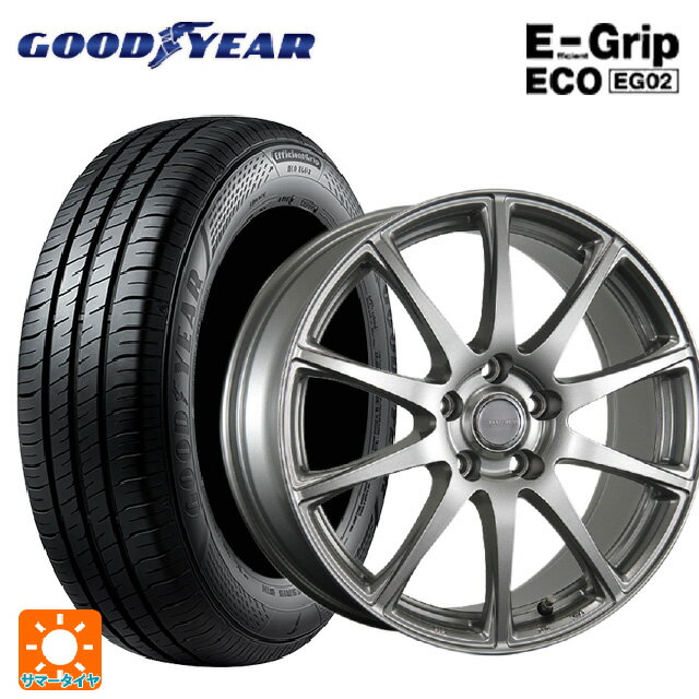 215/65R16 98H グッドイヤー エフィシェントグリップ エコ EG02 ブリヂストン エコフォルム SE23 GS 16-6.5J 国産車用 サマータイヤホイール4本セット