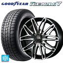 【8/20限定 最大3万円OFFクーポン】155/65R13 73Q グッドイヤー アイスナビ7(数量限定) # トピー セレブロ ダブリューエー45 ブラックポリッシュ 13-4J 国産車用 スタッドレスタイヤホイール4本セット
