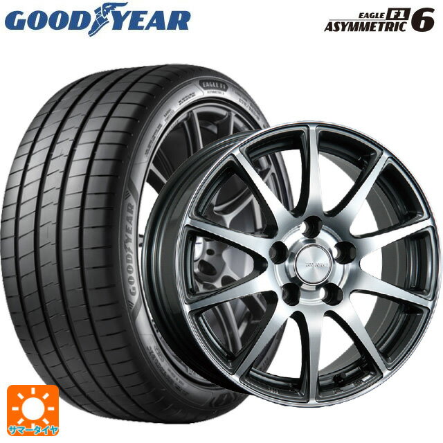 215/45R17 91Y XL グッドイヤー イーグル F1 アシメトリック6 ブリヂストン エコフォルム CRS23 GM/N 17-7J 国産車用 サマータイヤホイール4本セット