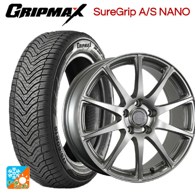 トヨタ アルファード(30系)用 225/60R17 99V グリップマックス シュアグリップ A/S ナノ ブラックレタ..