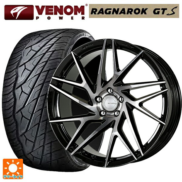 【6/22 20時〜 全品P5倍＆クーポン】245/35R20 95W XL ヴェノムパワー ラグナロク GTS ブラックレター ワーク グノーシス IS 105 BAP 20-8.5J 国産車用 サマータイヤホイール4本セット