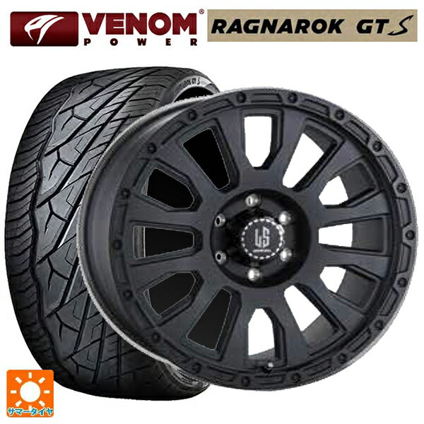 【6/22 20時〜 全品P5倍＆クーポン】275/55R20 117H XL ヴェノムパワー ラグナロク GTS ブラックレター 阿部商会 ラ・ストラーダ アベンチュラ WB 20-8.5J 国産車用 サマータイヤホイール4本セット