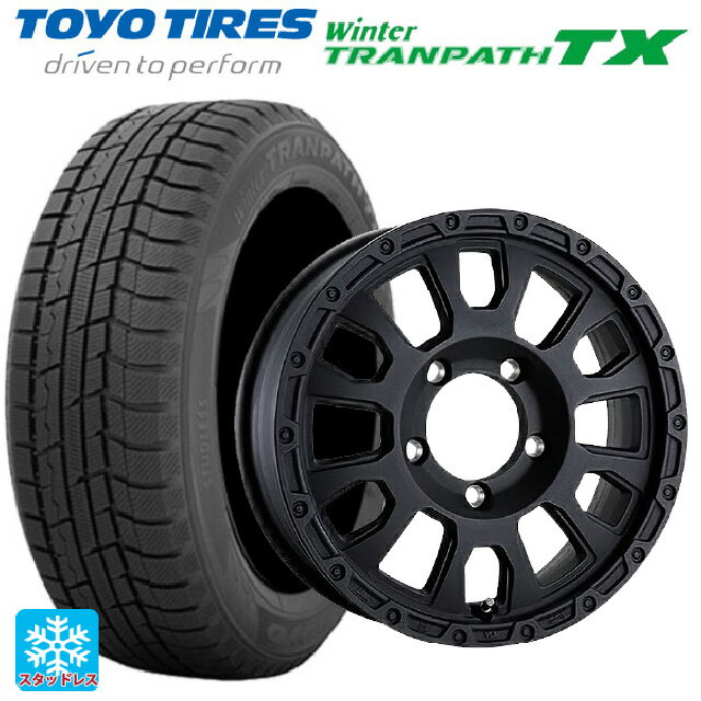 【6/11 1:59迄 全品ポイント5倍】スズキ ジムニーシエラ(74系)用 215/70R16 100Q トーヨー ウインタートランパス TX 阿部商会 ラ・ストラーダ アベンチュラ WB 新品スタッドレスタイヤホイール 4本セット