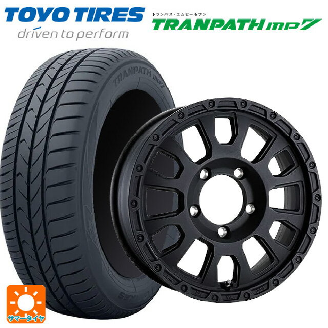 【6/11 1:59迄 全品ポイント5倍】スズキ ジムニー(64系)用 215/70R16 100H トーヨー トランパス MP7 阿部商会 ラ・ストラーダ アベンチュラ WB 新品サマータイヤホイール 4本セット