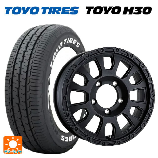 【6/11 1:59迄 全品ポイント5倍】215/65R16 109/107R トーヨー H30 ホワイトレター 阿部商会 ラ・ストラーダ アベンチュラ WB 16-5.5J 国産車用 サマータイヤホイール4本セット