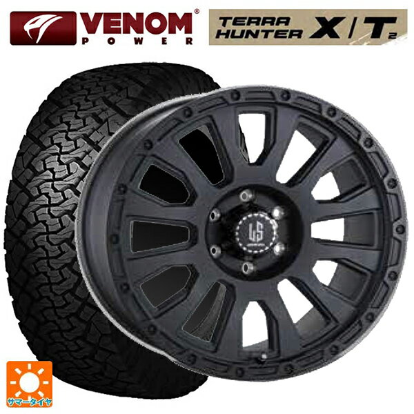 【6/22 20時〜 全品P5倍＆クーポン】275/55R20 117T XL ヴェノムパワー テラハンター XT2 ブラックレター 阿部商会 ラ・ストラーダ アベンチュラ WB 20-8.5J 国産車用 サマータイヤホイール4本セット
