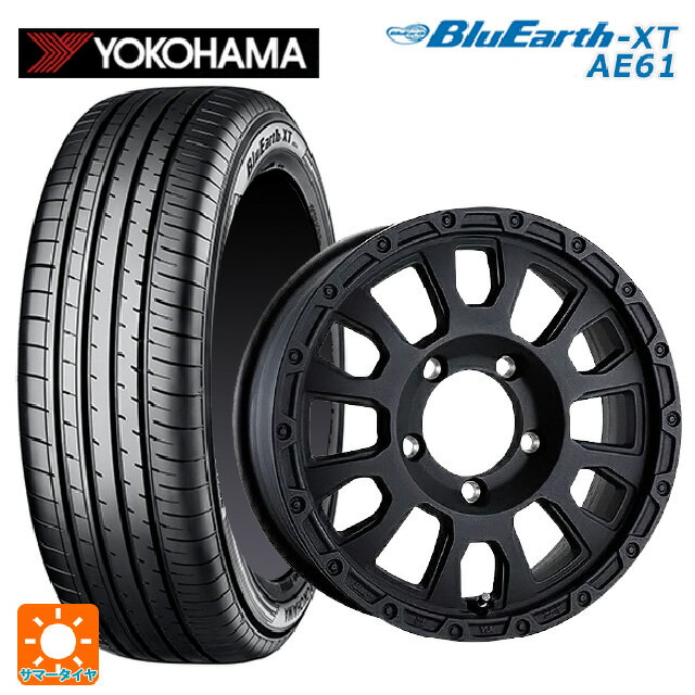 【6/11 1:59迄 全品ポイント5倍】スズキ ジムニーシエラ(74系)用 215/70R16 100H ヨコハマ ブルーアースXT AE61 阿部商会 ラ・ストラーダ アベンチュラ WB 新品サマータイヤホイール 4本セット