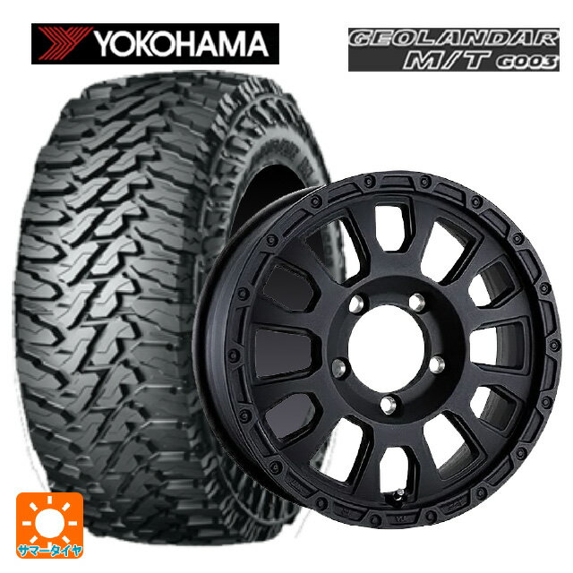 【6/15〜16限定 全品P5倍＆クーポン】6.5R16 97Q ヨコハマ ジオランダー M/T G003 正規品 阿部商会 ラ・ストラーダ アベンチュラ WB 16-5.5J 国産車用 サマータイヤホイール4本セット