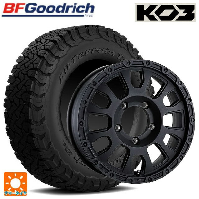 【6/11 1:59迄 全品ポイント5倍】215/65R16 103/100S BFグッドリッチ オールテレーン TA KO3 ブラックレター 正規品 阿部商会 ラ・ストラーダ アベンチュラ WB 16-5.5J 国産車用 サマータイヤホイール4本セット