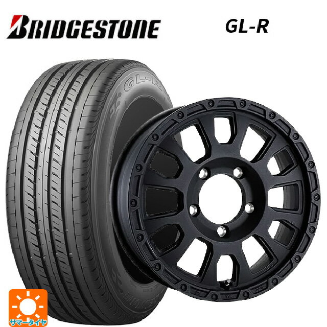 【6/11 1:59迄 全品ポイント5倍】215/65R16 109/107R ブリヂストン GL-R 正規品 # 阿部商会 ラ・ストラーダ アベンチュラ WB 16-5.5J 国産車用 サマータイヤホイール4本セット