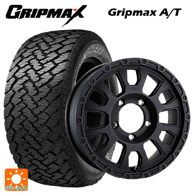 【6/22 20時〜 全品P5倍＆クーポン】スズキ ジムニー(64系)用 215/70R16 100T グリップマックス グリップマックス AT ホワイトレター 阿部商会 ラ・ストラーダ アベンチュラ WB 新品サマータイヤホイール 4本セット
