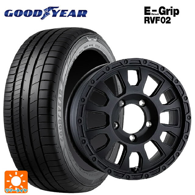 【6/22 20時〜 全品P5倍＆クーポン】215/65R16 98H グッドイヤー エフィシェントグリップ RVF02 阿部商会 ラ・ストラーダ アベンチュラ WB 16-5.5J 国産車用 サマータイヤホイール4本セット