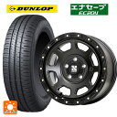 215/60R17 96H ダンロップ エナセーブEC204 エムエルジェイ エクストリームJ XJ07 Satin Black 17-8J 国産車用 サマータイヤホイール4本セット