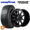 【6/11 1:59迄 全品ポイント5倍】225/75R16 115/112R グッドイヤー ラングラー AT サイレントトラック ホワイトレター エムアイディー ナイトロパワー M10パーシング セミグロスブラック/マシニング 16-7J 国産車用 サマータイヤホイール4本セット(2)