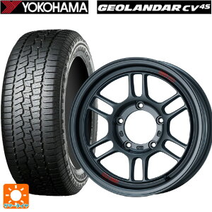スズキ ジムニーシエラ(74系)用 225/70R16 103H ヨコハマ ジオランダー CV G058 正規品 エンケイ オールロード RPT1 マットダークガンメタリック 新品サマータイヤホイール 4本セット