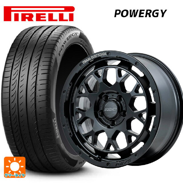 225/50R18 99W XL ピレリ パワジー 正規品 レイズ チームデイトナ M9+ BOJ 18-7.5J 国産車用 サマータイヤホイール4本セット