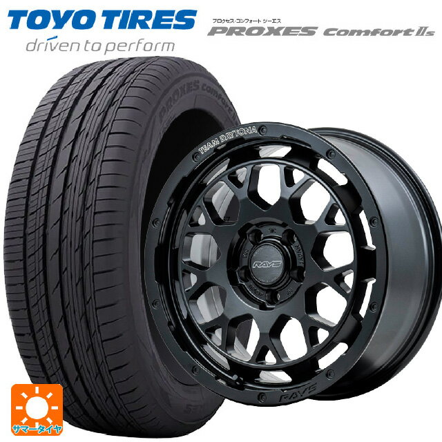 【6/20限定 全品P5倍＆クーポン】245/40R18 97W トーヨー プロクセス　コンフォート2S レイズ チームデイトナ M9+ BOJ 18-7.5J 国産車用 サマータイヤホイール4本セット