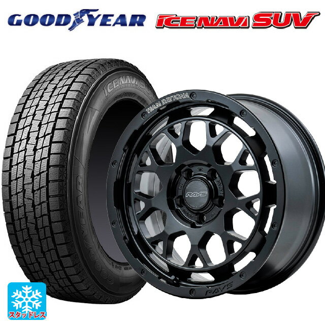 【6/15〜16限定 全品P5倍＆クーポン】215/65R16 98Q グッドイヤー アイスナビ SUV レイズ チームデイトナ M9+ BOJ 16-7J 国産車用 スタッドレスタイヤホイール4本セット