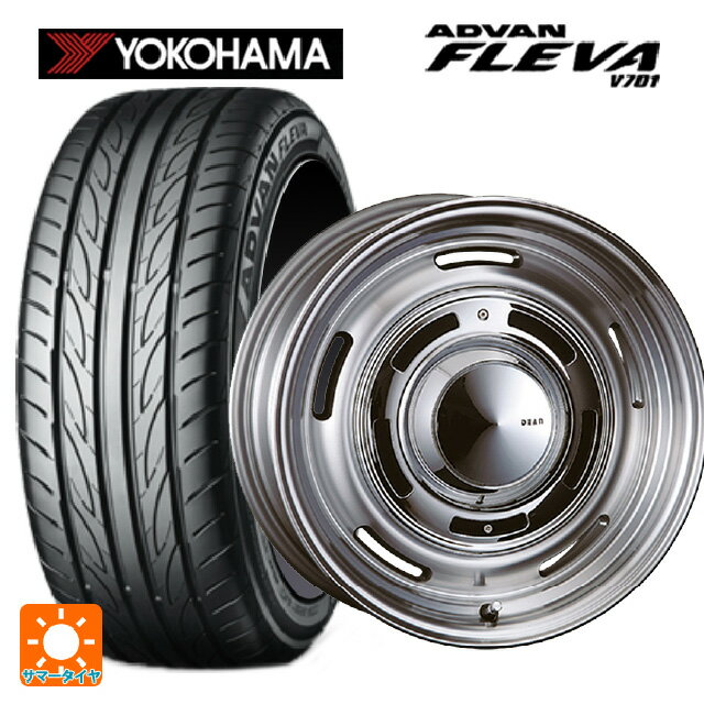 【6/11 1:59迄 全品ポイント5倍】205/55R16 91W ヨコハマ アドバン フレバ V701 正規品 クリムソン ディーン クロスカントリー バーニッシュグレー 16-6.5J 国産車用 サマータイヤホイール4本セット