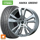 BMW 1シリーズ(F70)用 205/60R16 96V XL ノキアン ハッカ グリーン3 ティーエーエス スマートライン 365 シルバー 新品サマータイヤホイール 4本セット