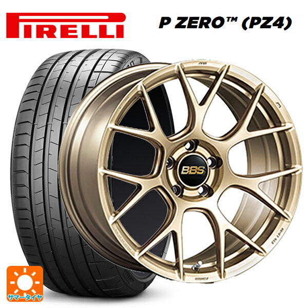 245/40R20 99W XL ピレリ P-ZERO (PZ4) BBS RE-V7 GL 20-8.5J 国産車用 サマータイヤホイール4本セット
