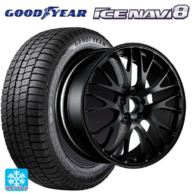 225/45R18 95Q XL グッドイヤー アイスナビ8 # ブリヂストン ポテンザ RW007 FB 18-8J 国産車用 スタッドレスタイヤホイール4本セット