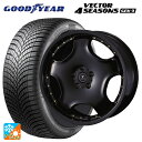 【7/19 20時〜 最大3万円OFFクーポン】245/45R19 102W XL グッドイヤー ベクター4シーズンズ ジェン3 ウェッズ アセット D1 ブラ...