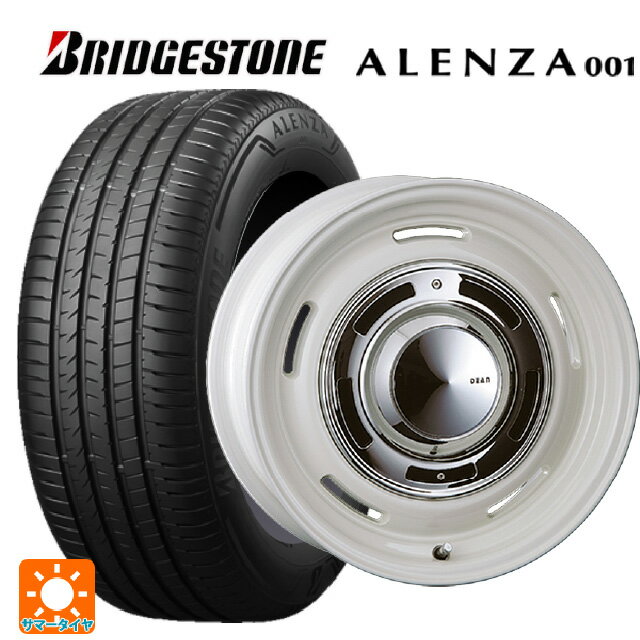 プジョー リフター()用 215/65R16 98H ブリヂストン アレンザ001 正規品 # クリムソン ディーン クロスカントリー マーガレットホワイト 新品サマータイヤホイール 4本セット