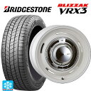 145/80R12 74Q ブリヂストン ブリザック VRX3 正規品 クリムソン ディーン クロスカントリー マーガレットホワイト 12-4J 国産車用 スタッドレスタイヤホイール4本セット