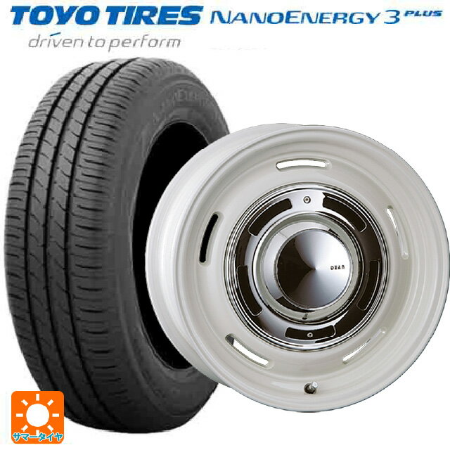 【6/15〜16限定 全品P5倍＆クーポン】ルノー カングー(KFK系)用 205/60R16 92H トーヨー ナノエナジー3プラス クリムソン ディーン クロスカントリー マーガレットホワイト 新品サマータイヤホイール 4本セット