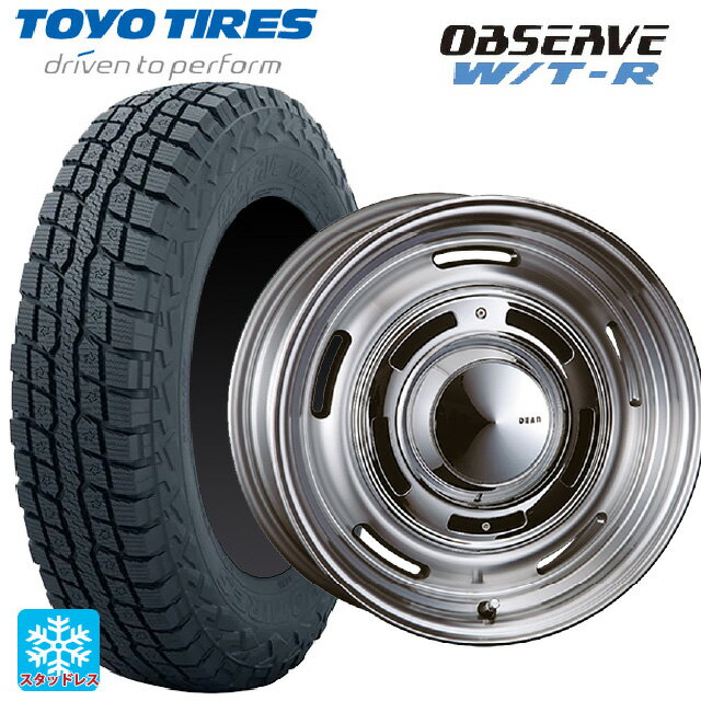 ジープ グラディエーター(JT系)用 285/70R17 116/113Q トーヨー オブザーブ W/T-R # クリムソン ディーン クロスカントリー バーニッシュグレー 新品スタッドレスタイヤホイール 5本セット