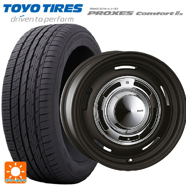 【6/15〜16限定 全品P5倍＆クーポン】ルノー カングー(KFK系)用 205/60R16 92V トーヨー プロクセス　コンフォート2S クリムソン ディーン クロスカントリー マットブラック 新品サマータイヤホイール 4本セット