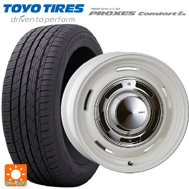 【6/15〜16限定 全品P5倍＆クーポン】ルノー カングー(KFK系)用 205/60R16 92V トーヨー プロクセス　コンフォート2S クリムソン ディーン クロスカントリー マーガレットホワイト 新品サマータイヤホイール 4本セット