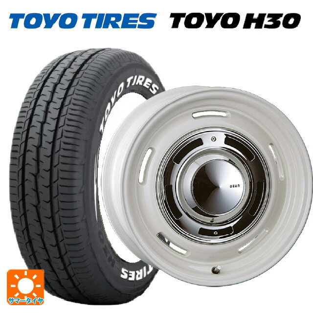 プジョー リフター()用 215/65R16 109/107R トーヨー H30 ホワイトレター クリムソン ディーン クロスカントリー マーガレットホワイト 新品サマータイヤホイール 4本セット