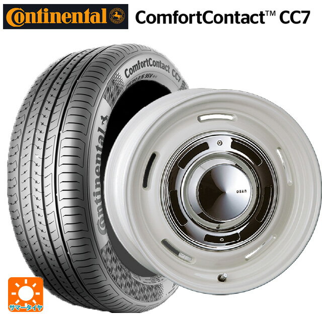 【6/15〜16限定 全品P5倍＆クーポン】ルノー カングー(KFK系)用 205/60R16 92V コンチネンタル コンフォートコンタクト CC7 正規品 クリムソン ディーン クロスカントリー マーガレットホワイト 新品サマータイヤホイール 4本セット