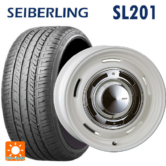 【6/15〜16限定 全品P5倍＆クーポン】ルノー カングー(KFK系)用 205/60R16 92H セイバーリング セイバーリング SL201(ブリヂストン工場生産） クリムソン ディーン クロスカントリー マーガレットホワイト 新品サマータイヤホイール 4本セット