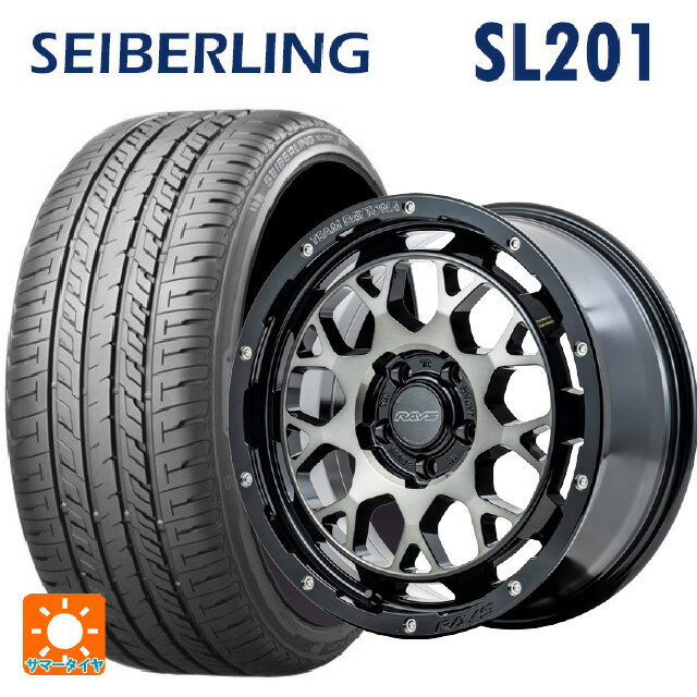 215/60R16 95H セイバーリング セイバーリング SL201(ブリヂストン工場生産） レイズ チームデイトナ M9+ # BEL 16-7J 国産車用 サマータイヤホイール4本セット
