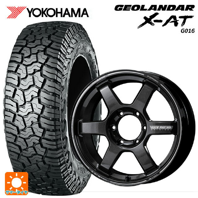 トヨタ ランドクルーザー250(250系)用 265/65R18 122/119Q ヨコハマ ジオランダー X-AT G016 ブラックレター 正規品 # レイズ ボルクレーシング TE37 ラージPCD プログレッシブモデル2 MM 新品サマータイヤホイール 4本セット