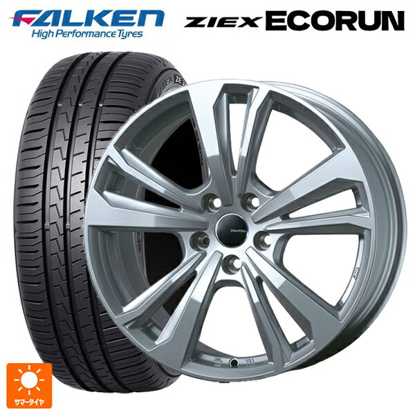 BMW 1シリーズ(F70)用 205/60R16 96W XL ファルケン ZE310R エコラン ティーエーエス スマートライン 365 シルバー 新品サマータイヤホイール 4本セット