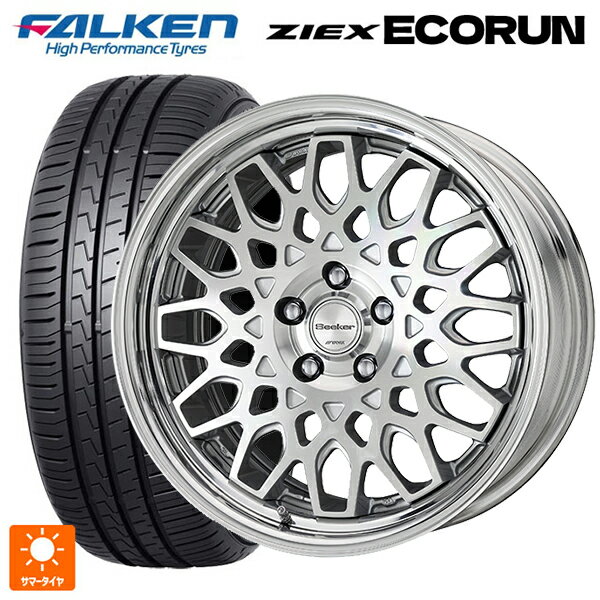 225/45R18 95W XL ファルケン ZE310R エコラン ワーク シーカー CX MSP 18-7.5J 国産車用 サマータイヤホイール4本セット