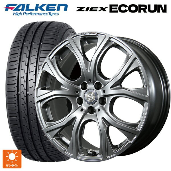 ミニ エースマン(J05)用 205/55R17 95W XL ファルケン ZE310R エコラン トピー チームスパルコ ヴェネージュ H/MG 新品サマータイヤホイール 4本セット