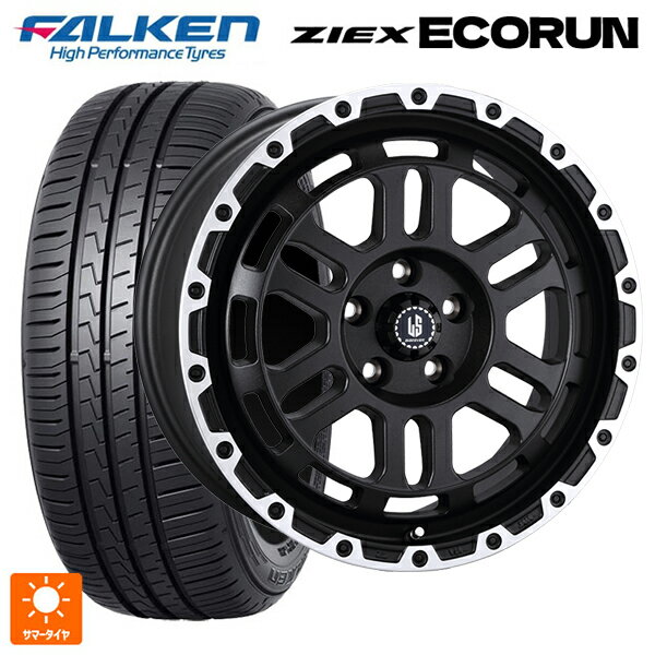 215/45R18 93W XL ファルケン ZE310R エコラン 阿部商会 ラ・ストラーダ ディスカバー WBRP 18-8J 国産車用 サマータイヤホイール4本セット