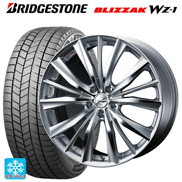 トヨタ プリウス(60系)用 195/50R19 88Q ブリヂストン ブリザック WZ1 正規品 # ウェッズ レオニス VX HSMC 新品スタッドレスタイヤホイール 4本セット