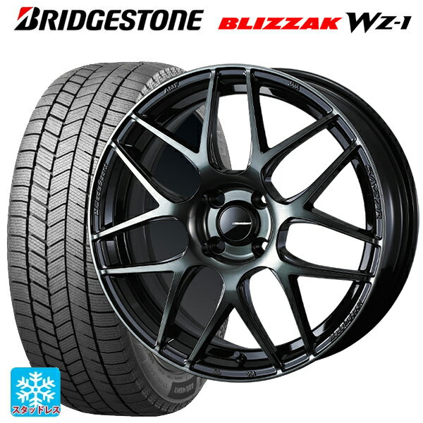 2025年製 175/65R15 84Q ブリヂストン ブリザック WZ1 正規品 # ウェッズ ウェッズスポーツ SA27R WBC 15-6J 国産車用 スタッドレスタイヤホイール4本セット