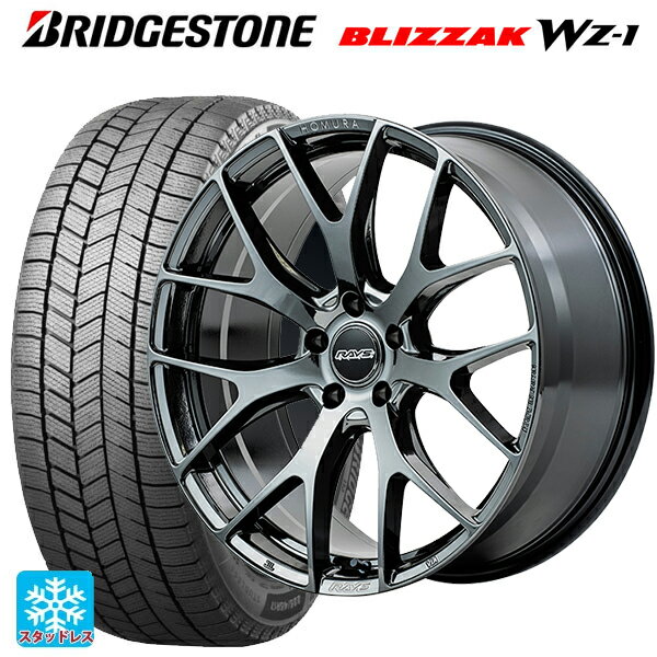 トヨタ プリウス(60系)用 225/45R19 96Q XL ブリヂストン ブリザック WZ1 正規品 # レイズ ホムラ 2X7FT YNJ 新品スタッドレスタイヤホイール 4本セット