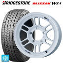 スズキ ジムニー(64系)用 175/80R16 91Q ブリヂストン ブリザック WZ1 正規品 # エンケイ オールロード RPT1 ホワイト 新品スタッドレスタイヤホイール 4本セット