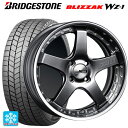 2025年製 225/65R17 102Q ブリヂストン ブリザック WZ1 正規品 # タナベ SSR プロフェッサー SP4R チタンシルバー 17-7J 国産車用 スタッドレスタイヤホイール4本セット
