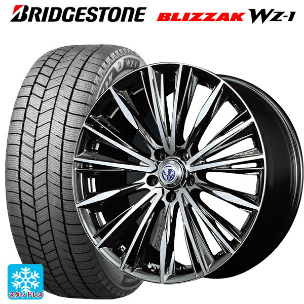 トヨタ プリウス(60系)用 225/45R19 96Q XL ブリヂストン ブリザック WZ1 正規品 # レイズ ベルサス ヴォウジェ DR 新品スタッドレスタイヤホイール 4本セット
