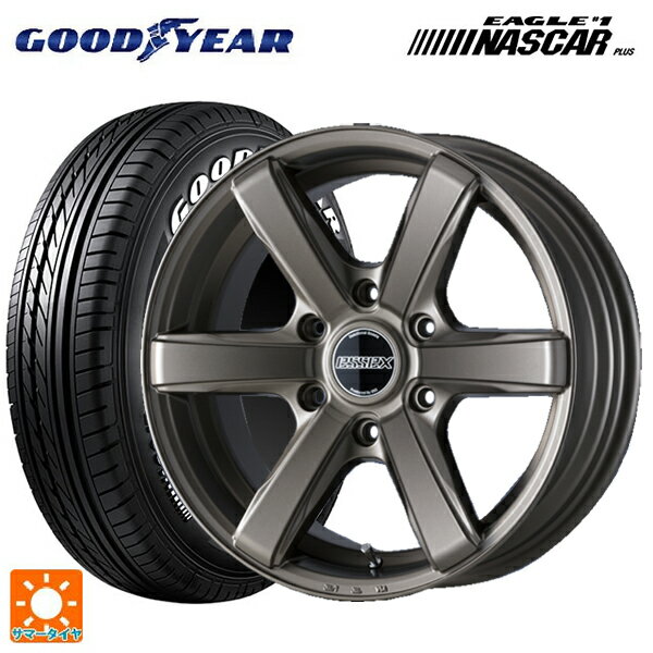 215/60R17 109/107R グッドイヤー イーグル ナンバー1 ナスカープラス ホワイトレター シーアールエス エセックス EC SBZ 17-6.5J 国産車用 サマータイヤホイール4本セット